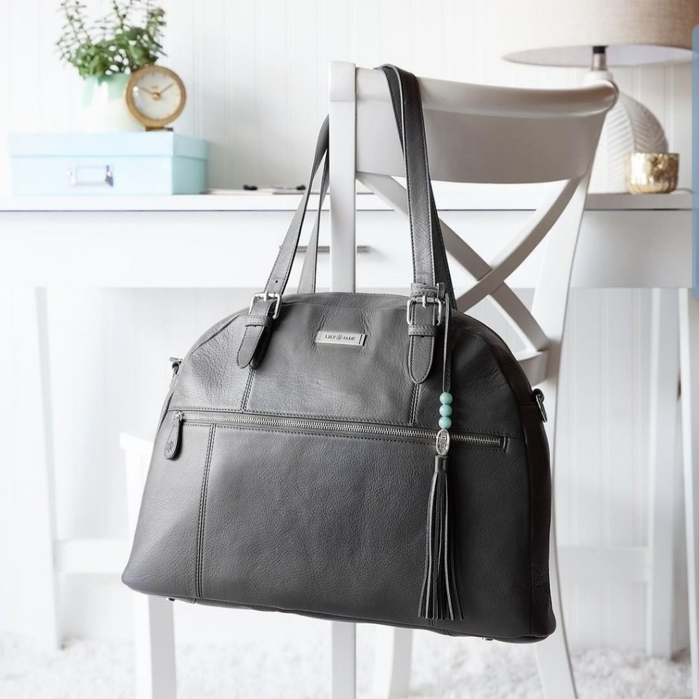 Lily Jade Rosie in grey with silver hardware